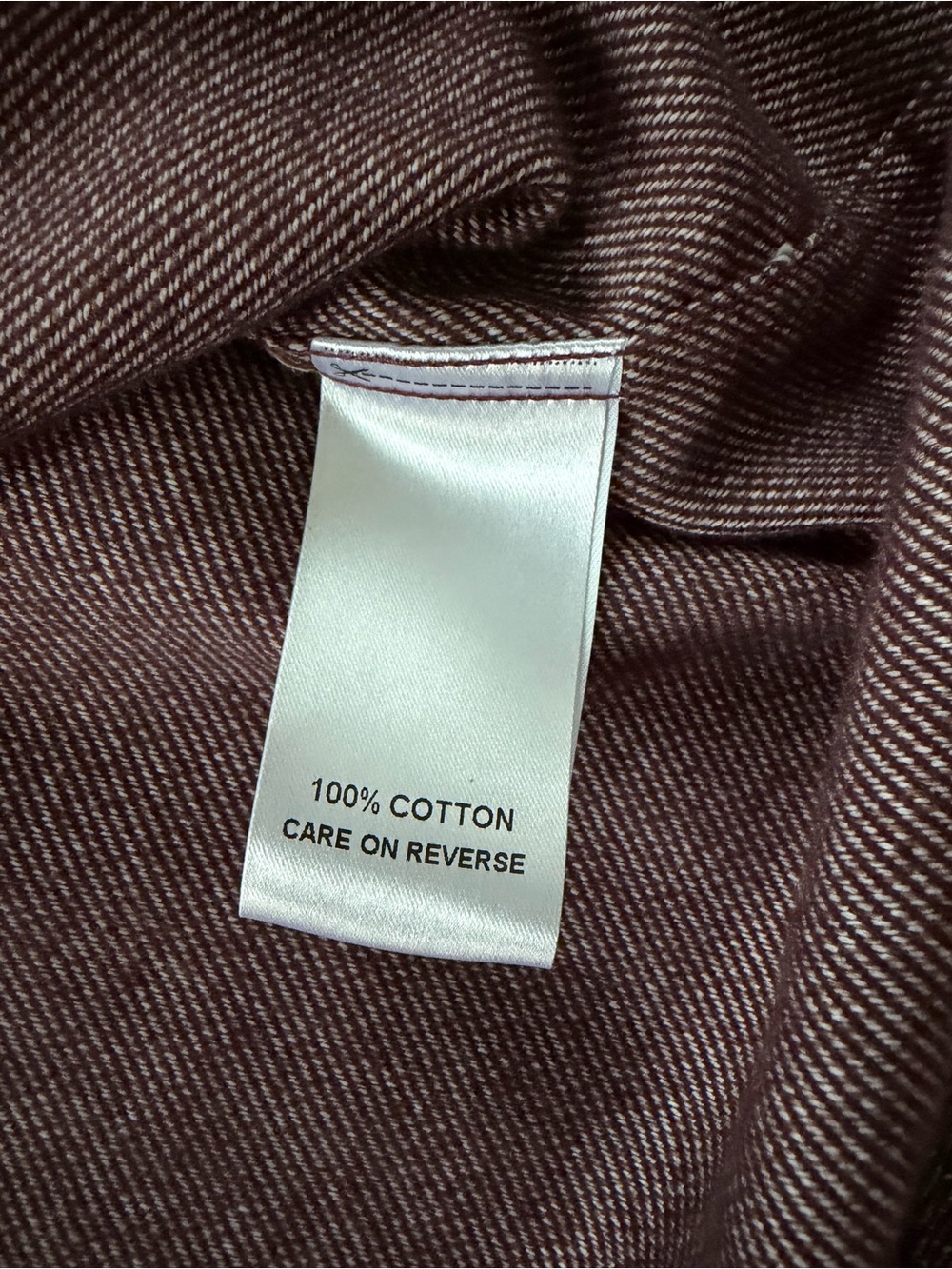 Billy Reid Cotton Shirt Jacket - Dark Red - Medium - Picture 6 of 9